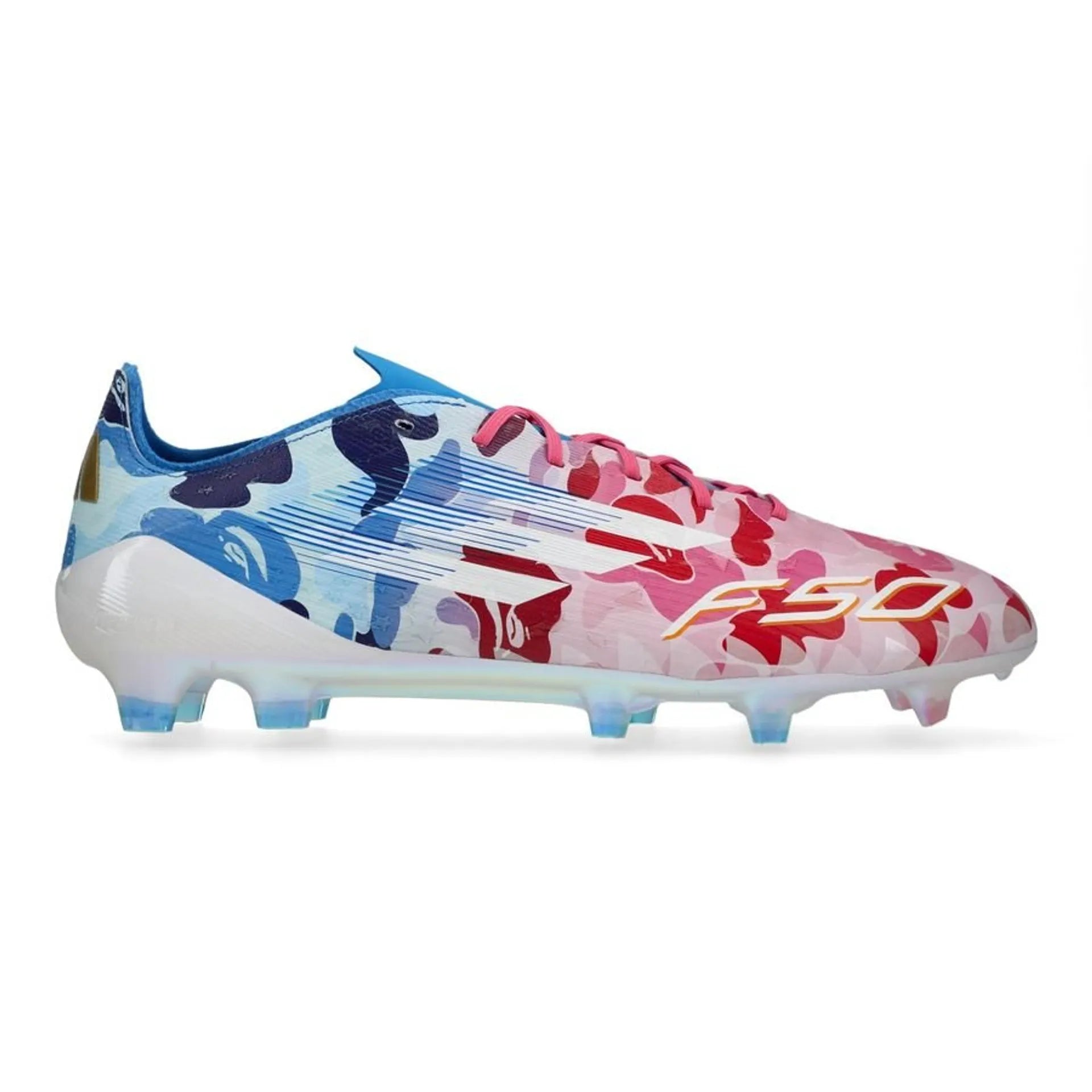 BAPE x adidas Adizero F50 Elite FG 'Pink'